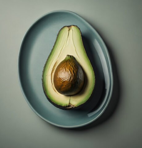 Avocado on the Dish in  National Avocado Day